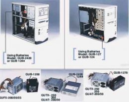 ATX switching power supplies with UPS inside
